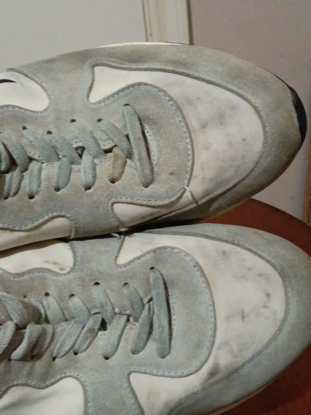 Golden Goose Running Sole Women's White Gray Sneakers EU38 US8